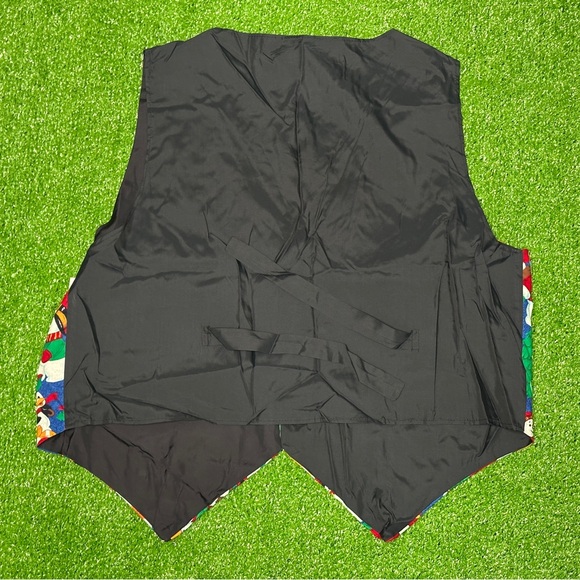 Vintage 90's Ceci Christmas Cotton Vest Snowmen Size 2XL - Made in USA - W/ Tags - Picture 4 of 8